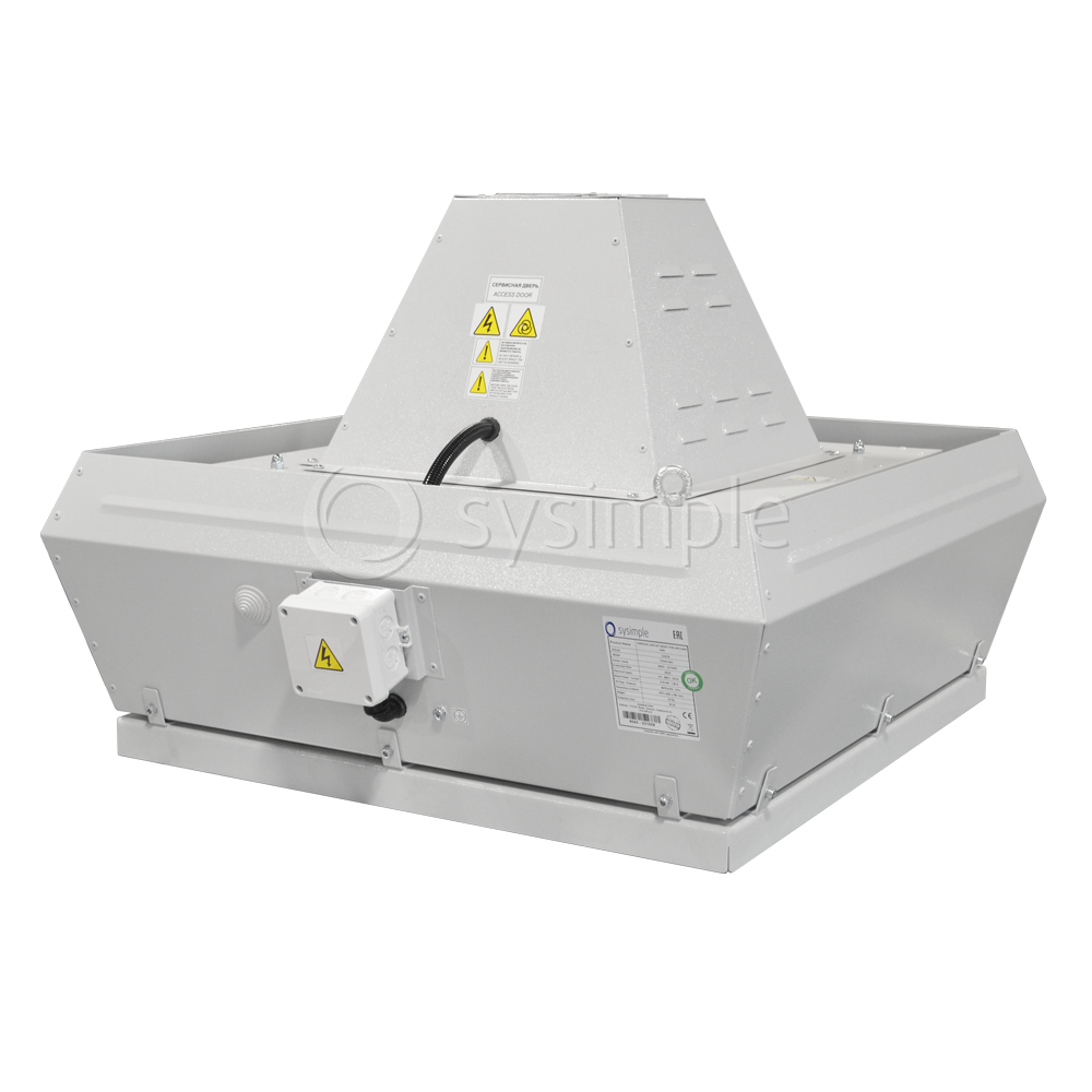 Термостойкие вентиляторы Sysimple TDVN