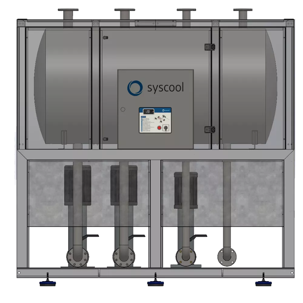 Гидравлические модули HMPT с горизонтальным цилиндрическим расширительным баком