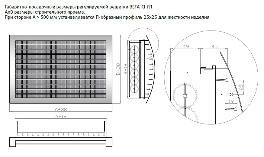 Габариты