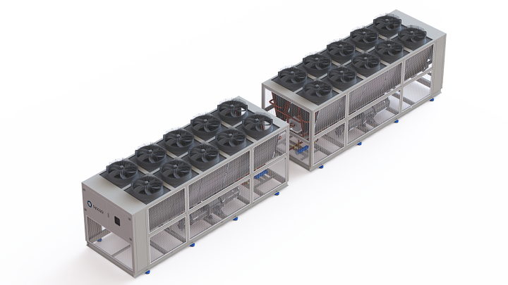 Моноблочные чиллеры Syscool SW AIR CO