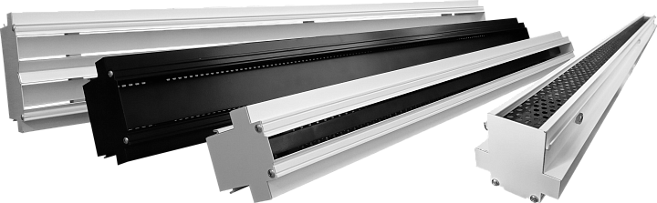 A-Line-IN, щелевые диффузоры скрытого монтажа